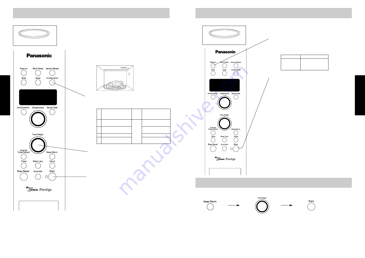 Panasonic NNC994S - Genius Prestige - Convection Microwave Oven Скачать руководство пользователя страница 17