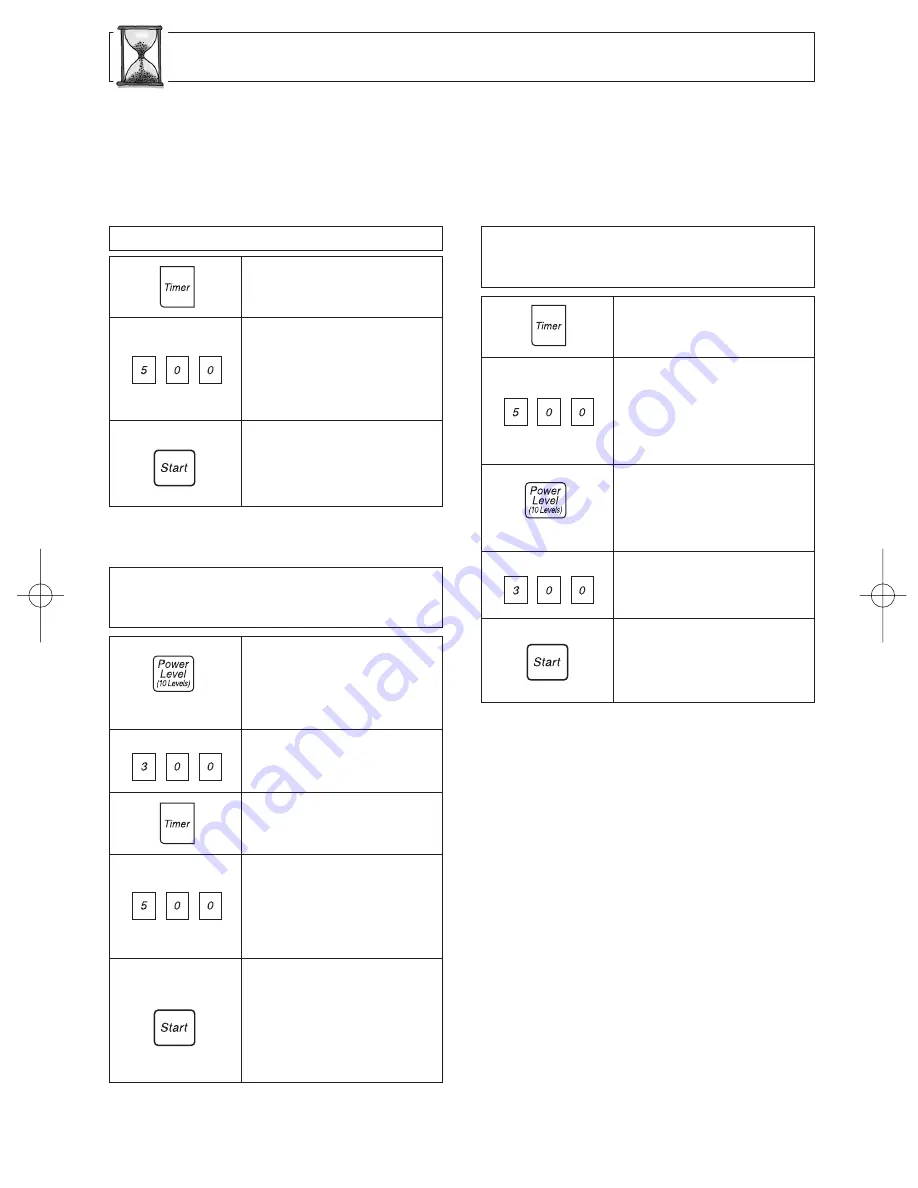 Panasonic NNS924 - MICROWAVE OVEN - 1.6 CU.FT Operating Instructions Manual Download Page 21