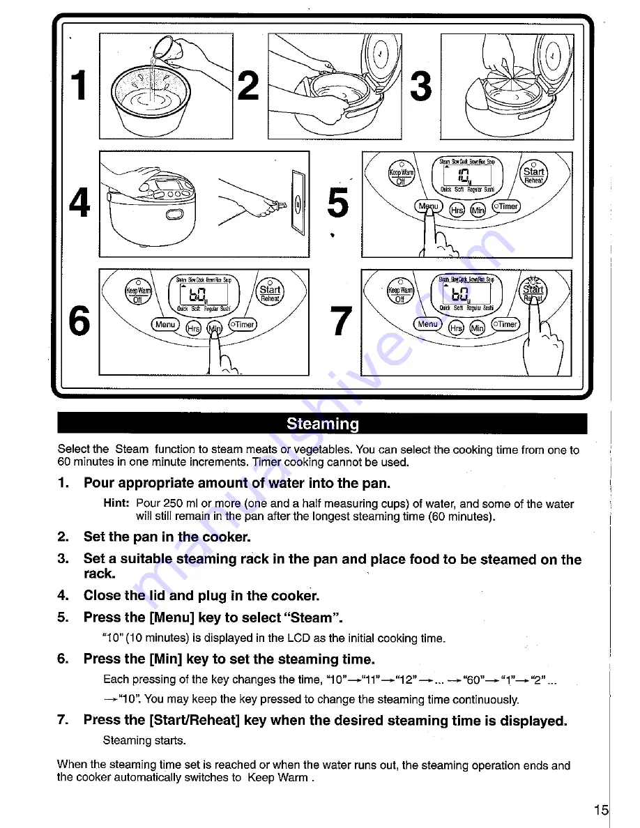 Panasonic NSR-MM10NW-U Operating Operating Instructions Manual Download Page 15