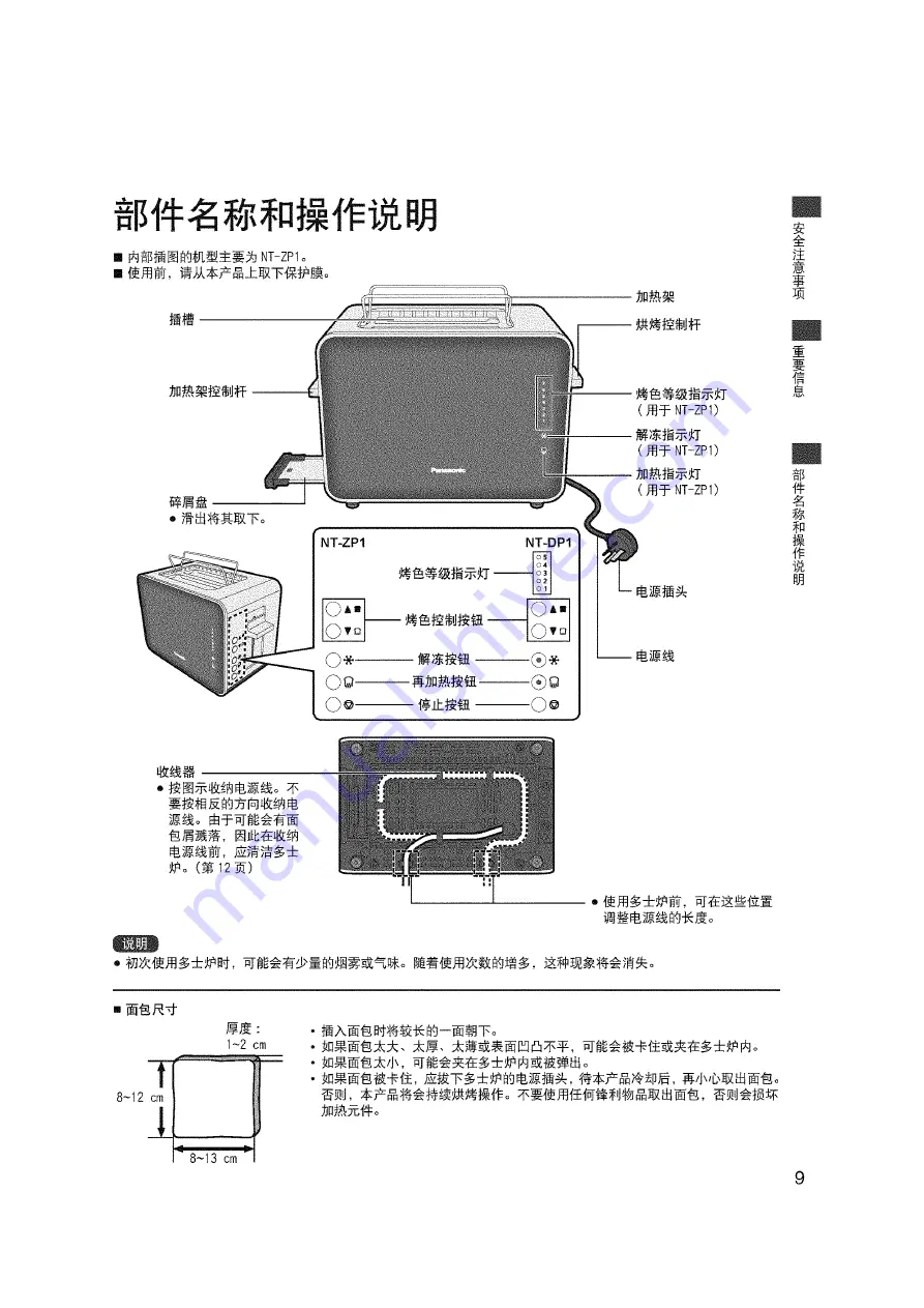 Panasonic NT-DP1 Service Manual Download Page 4