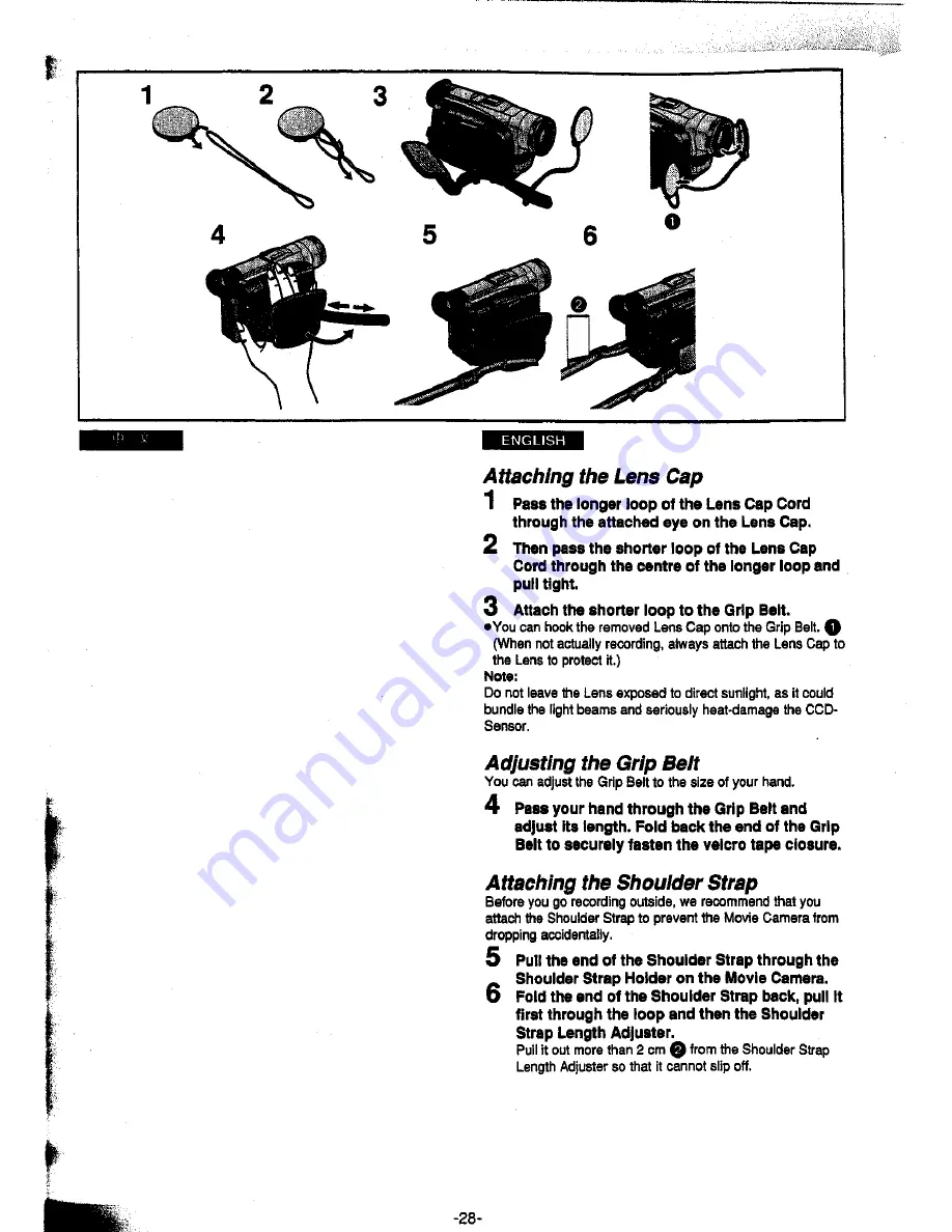 Panasonic NV-DS15A Operating Instructions Manual Download Page 14