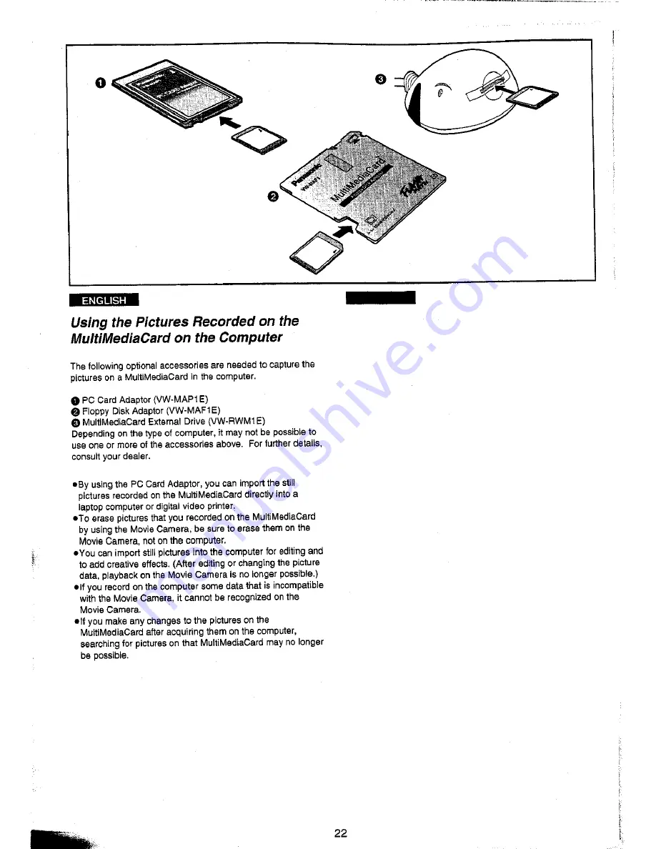 Panasonic NV-DS15A Скачать руководство пользователя страница 112