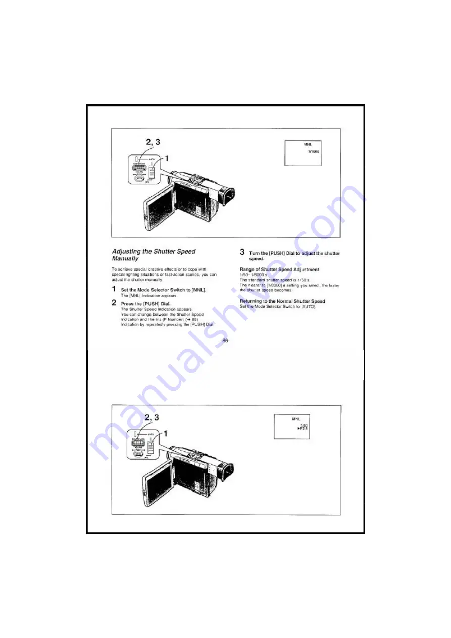 Panasonic NV-DS77 Скачать руководство пользователя страница 68