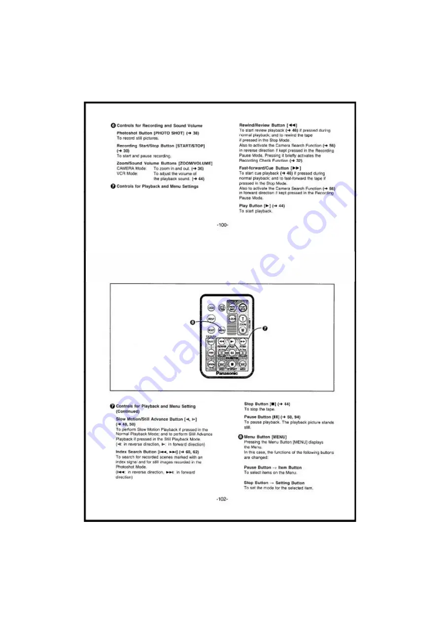 Panasonic NV-DS77 Service Manual Download Page 73