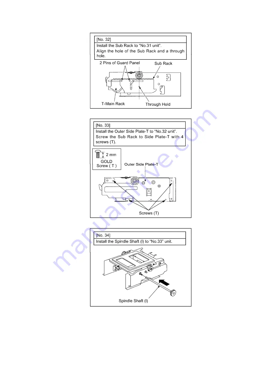 Panasonic NV-DV2000 Service Manual Download Page 30