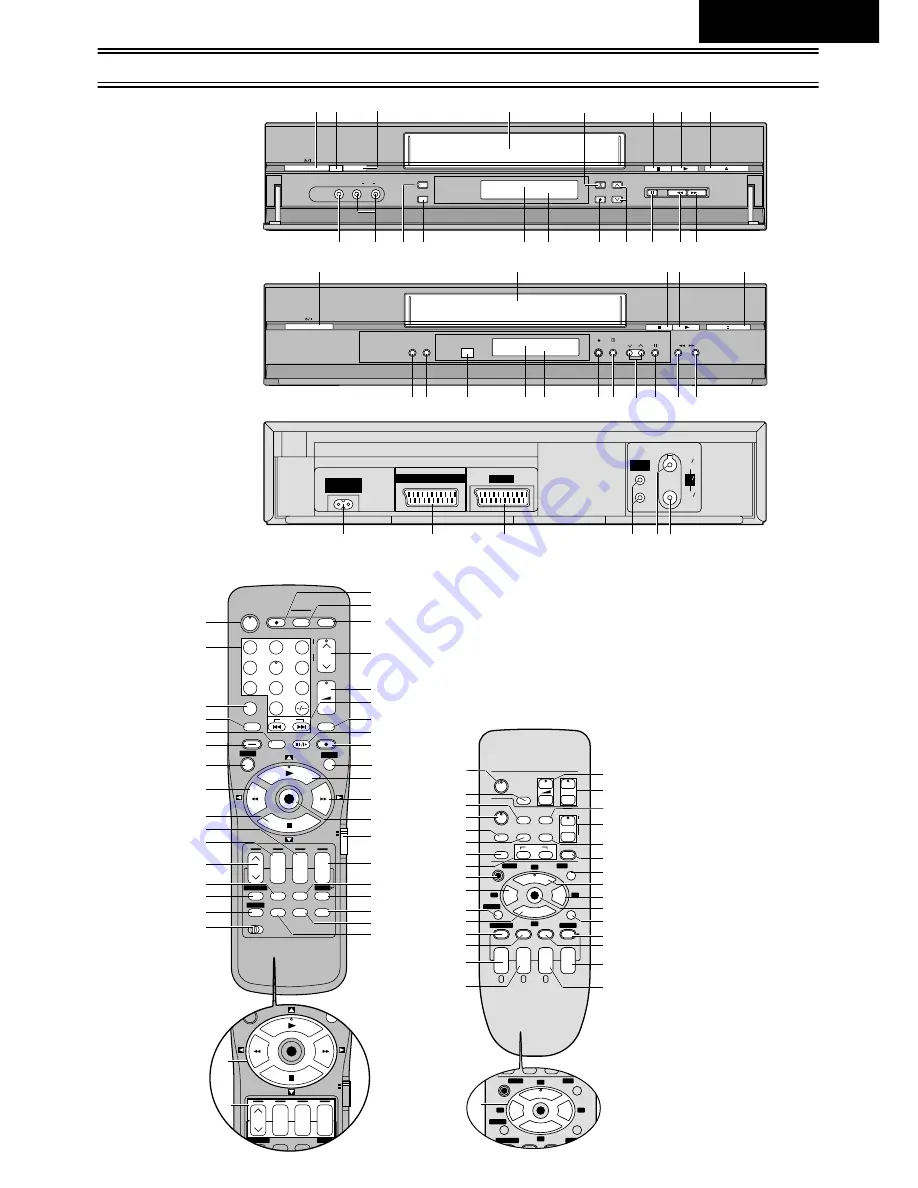 Panasonic NV-FJ628EE Operating Instructions Manual Download Page 3