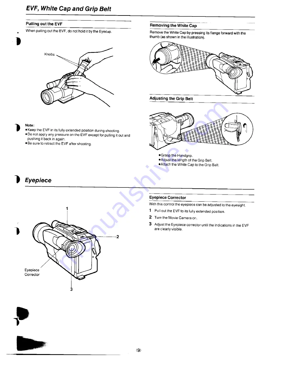 Panasonic NV-G202A Operating Instructions Manual Download Page 9