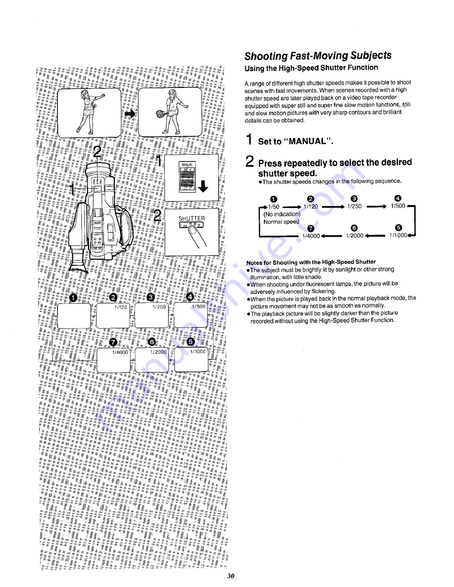 Panasonic NV-G303B Operating Instructions Manual Download Page 28