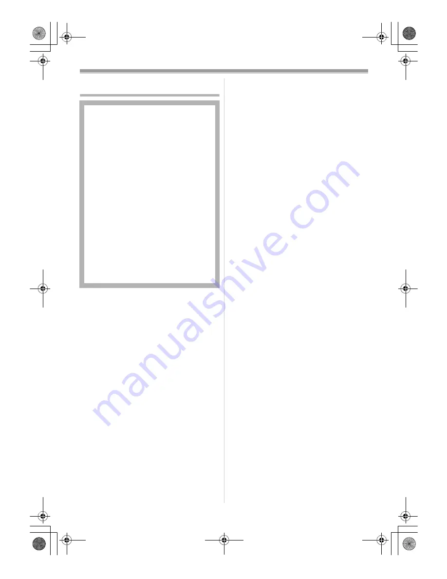 Panasonic NV-GS 8 EGE Operating Instructions Manual Download Page 62