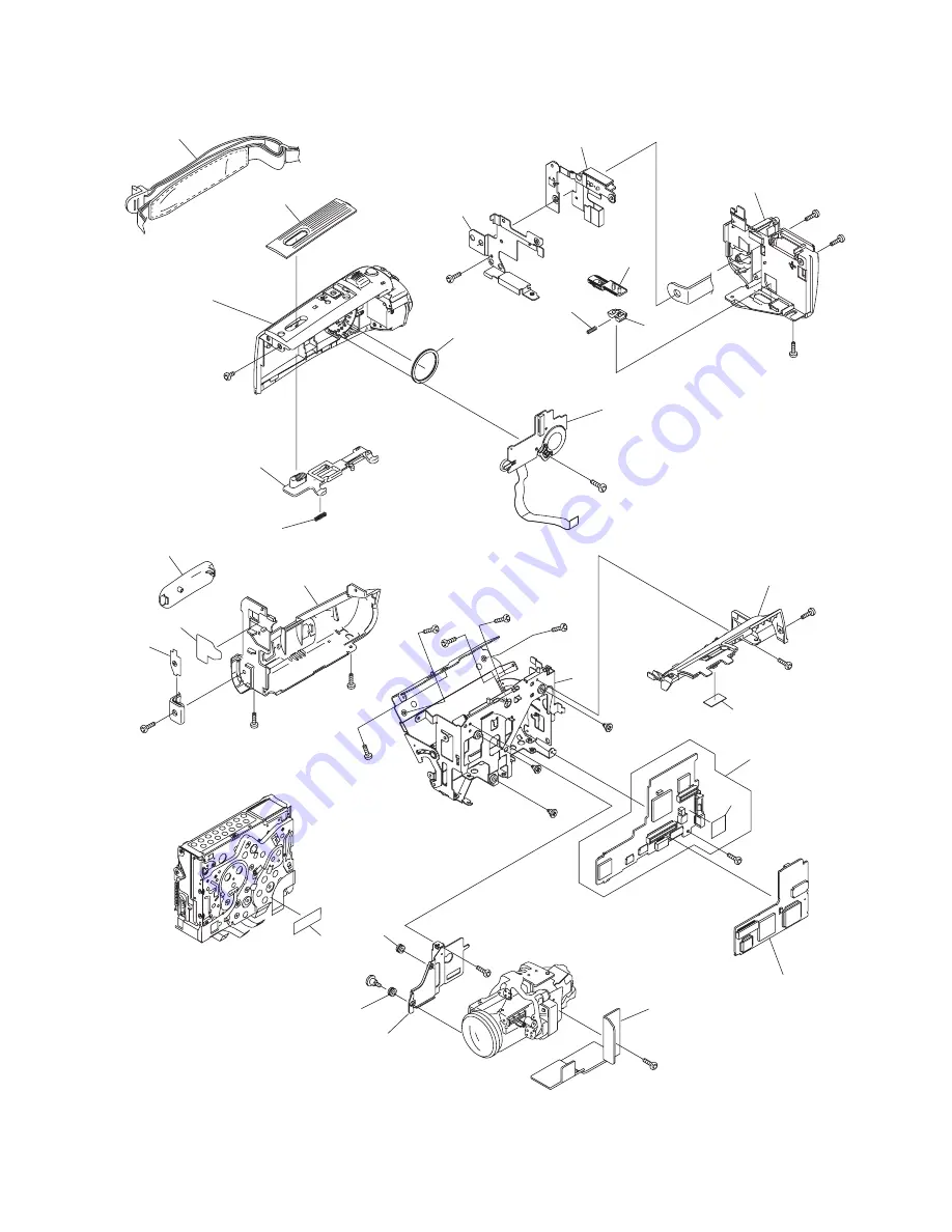 Panasonic NV-GS500E Service Manual Download Page 85