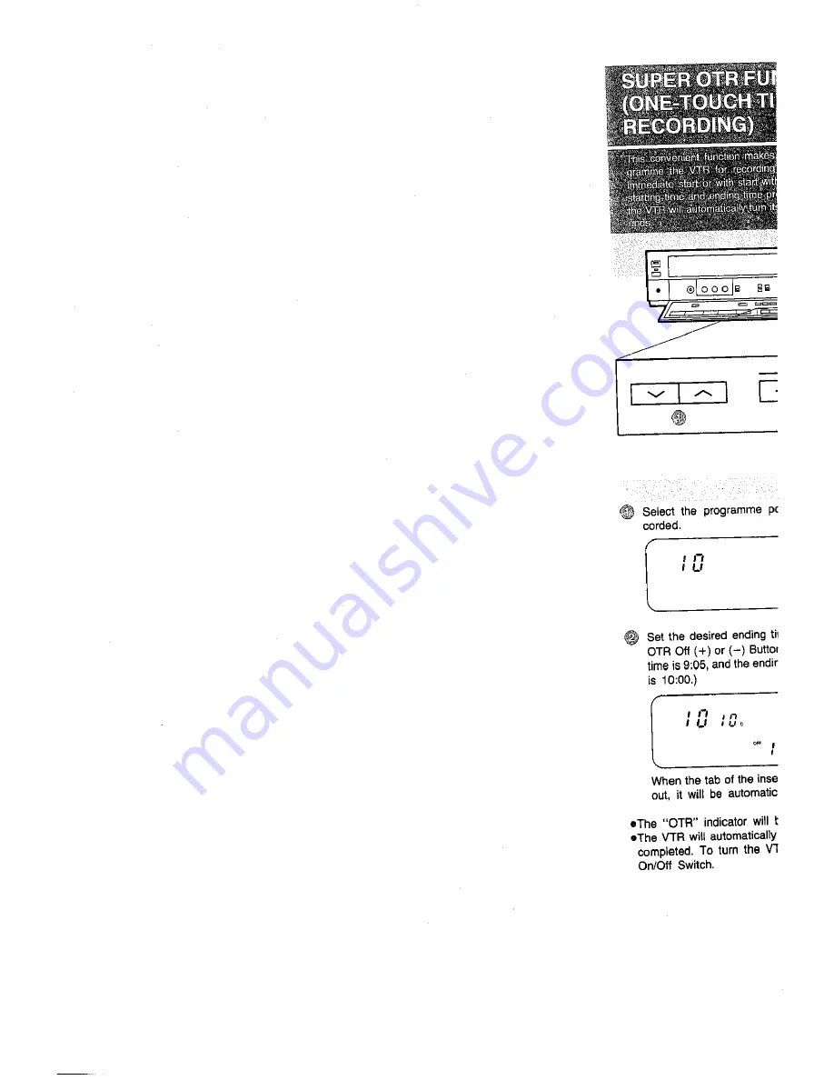 Panasonic NV-H65 Series Operating Instructions Manual Download Page 19