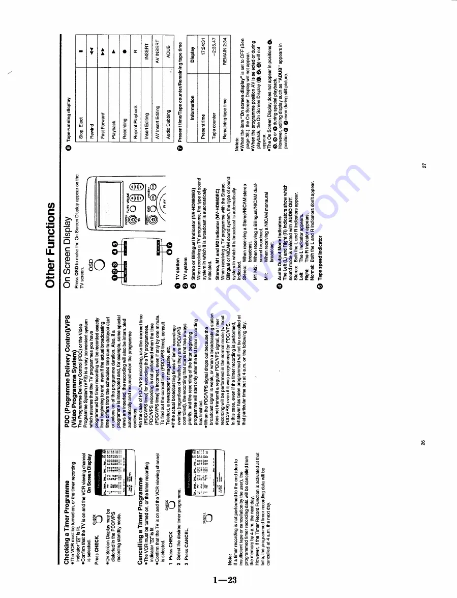 Panasonic NV-HD660 EC Service Manual Download Page 15