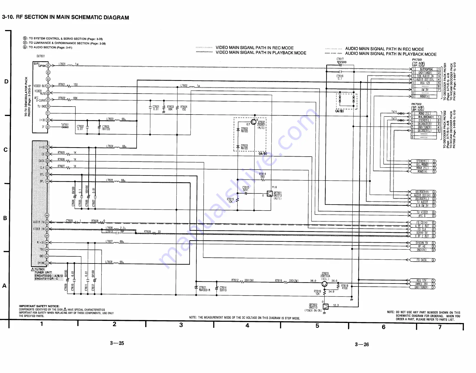 Panasonic NV-HD660 EC Service Manual Download Page 50