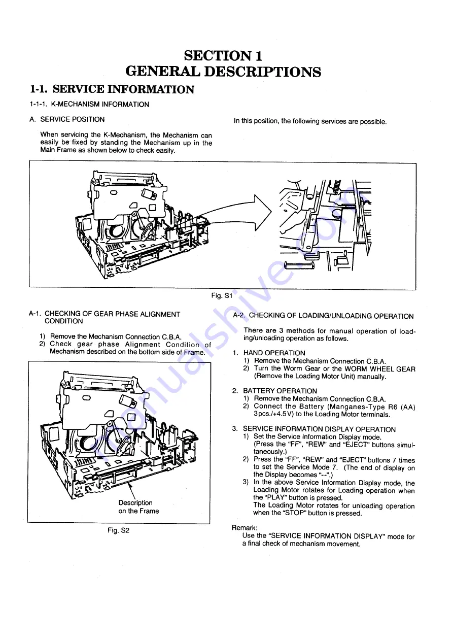 Panasonic NV-HS800 Service Manual Download Page 3