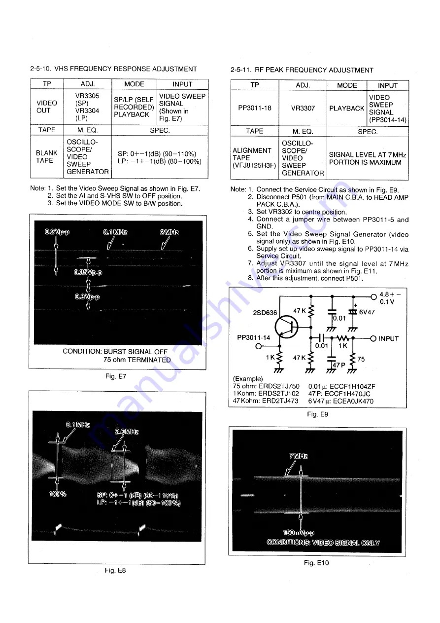 Panasonic NV-HS800 Service Manual Download Page 27