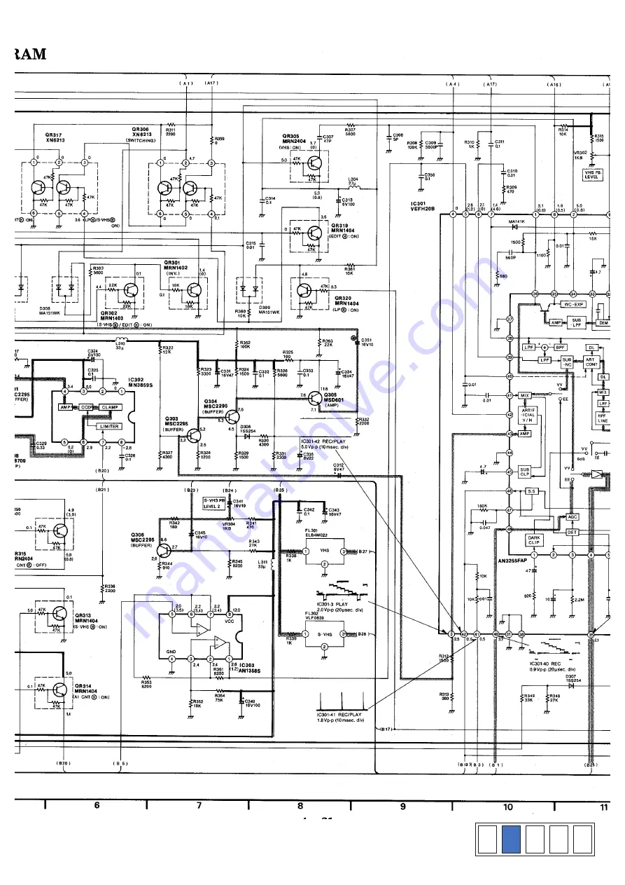 Panasonic NV-HS800 Service Manual Download Page 71