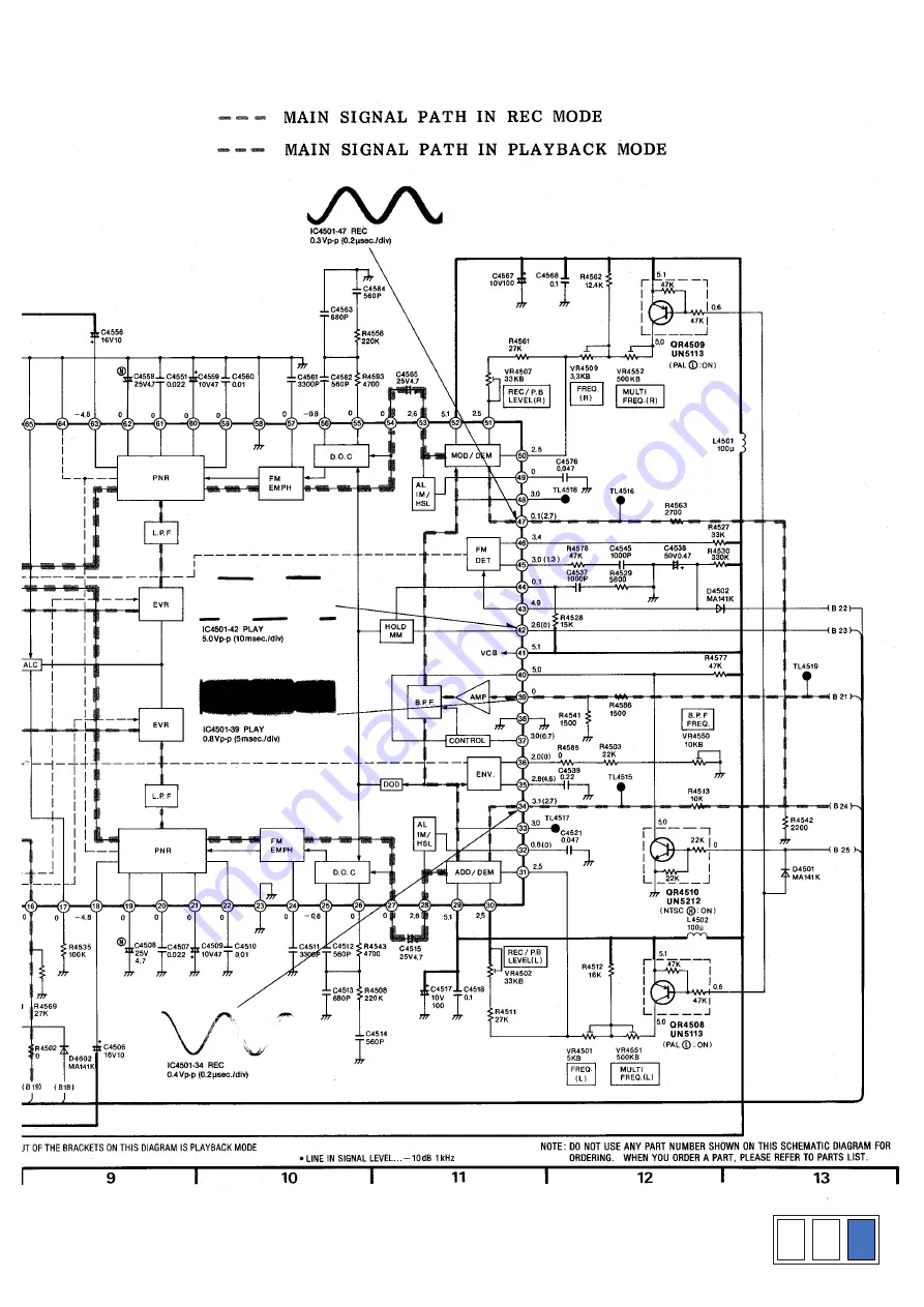 Panasonic NV-HS800 Service Manual Download Page 77