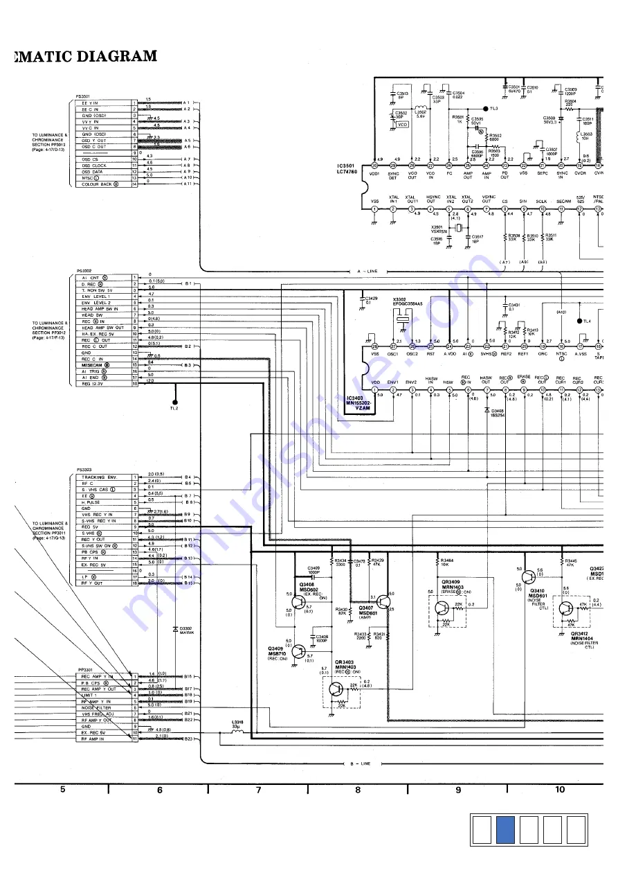 Panasonic NV-HS800 Service Manual Download Page 85