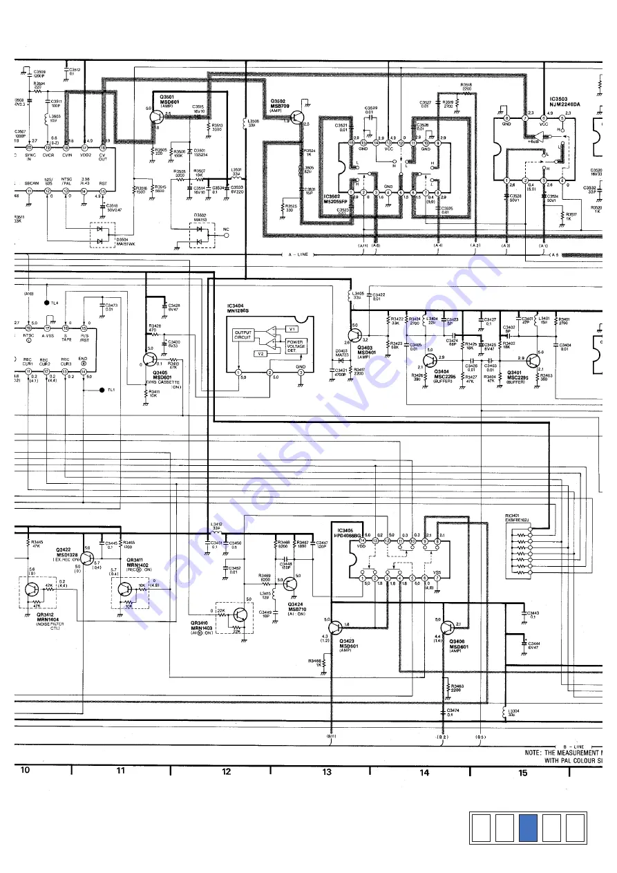 Panasonic NV-HS800 Service Manual Download Page 86