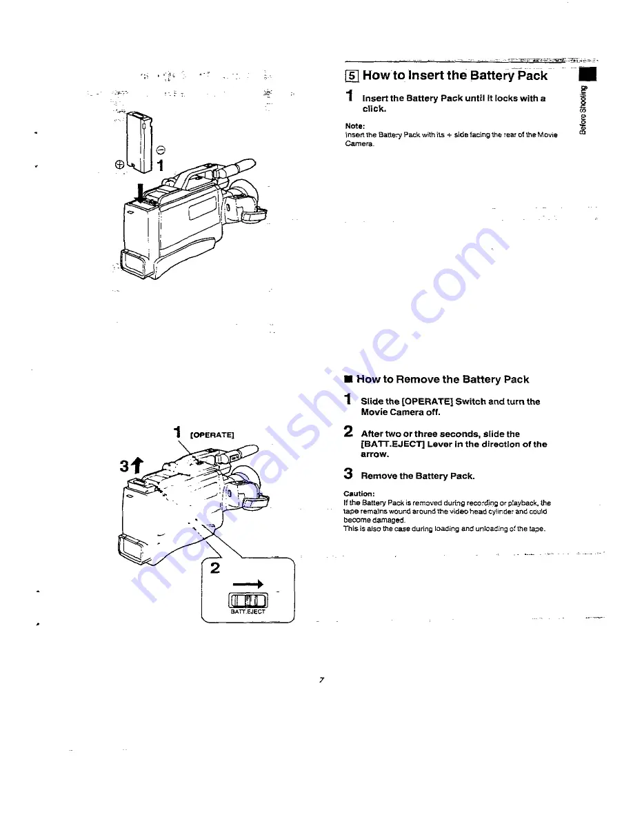 Panasonic NV-MS4B Operating Instructions Manual Download Page 7