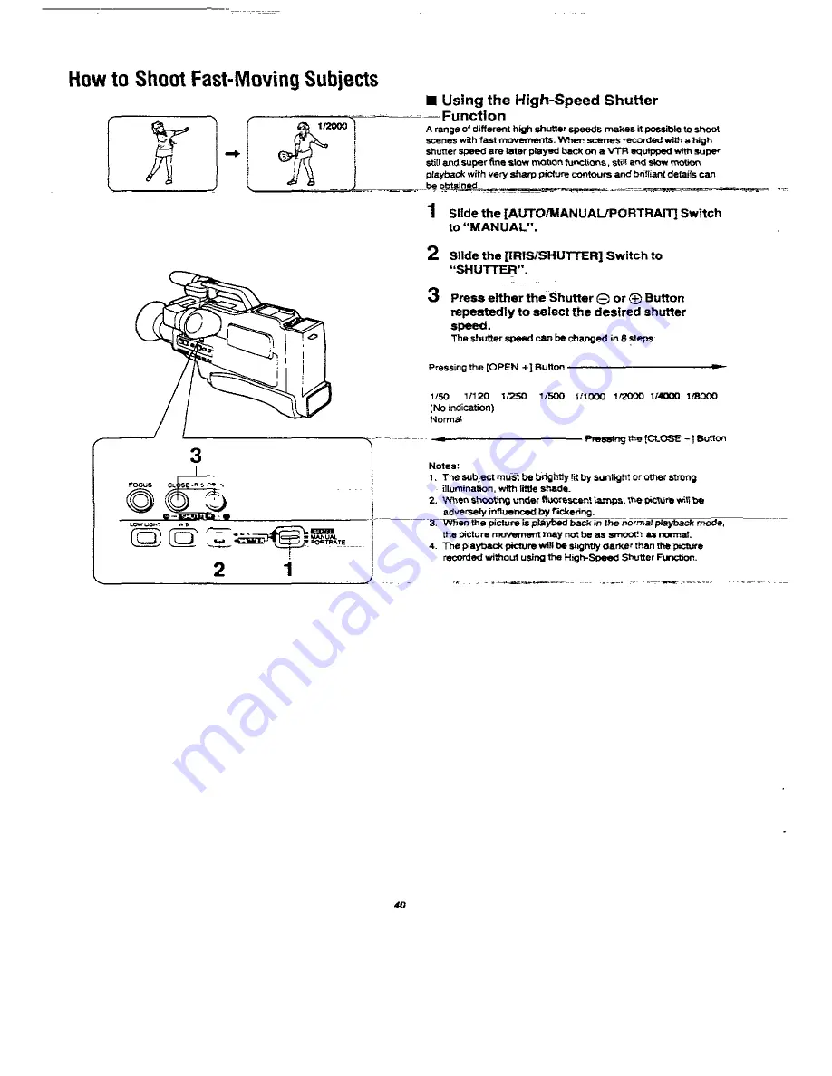 Panasonic NV-MS4B Скачать руководство пользователя страница 40