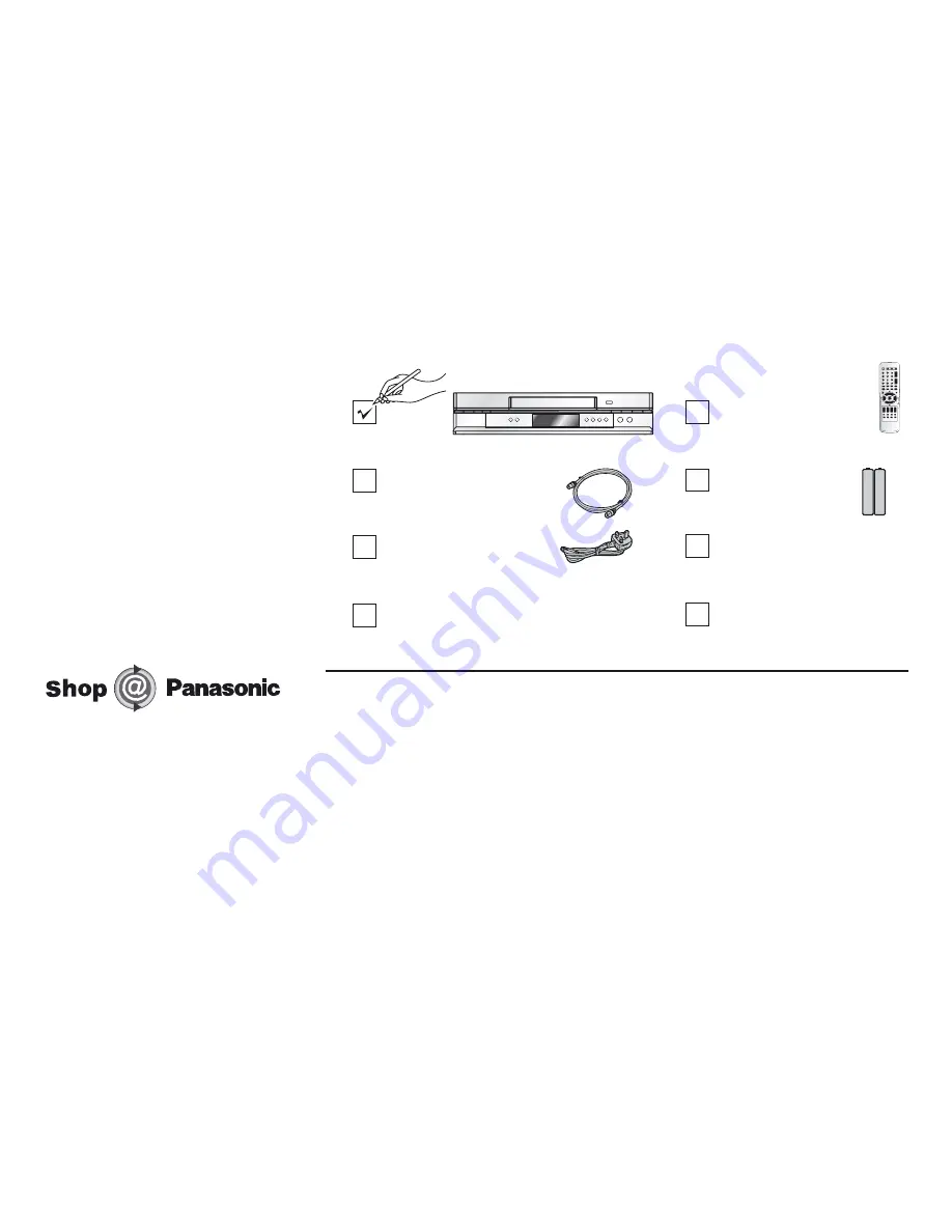 Panasonic NV-MV20EB Operating Instructions Manual Download Page 5