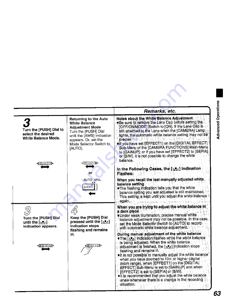 Panasonic NV MX 5 B Скачать руководство пользователя страница 63