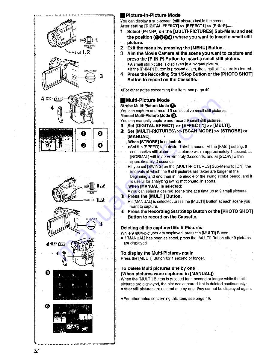 Panasonic NV-MX2B Operating Instructions Manual Download Page 26