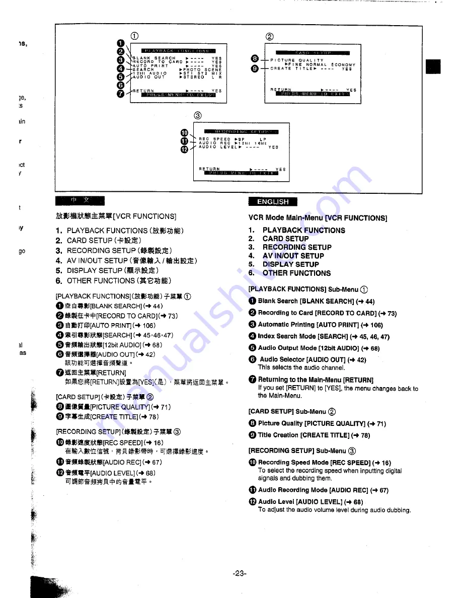 Panasonic NV-MX300A Скачать руководство пользователя страница 21