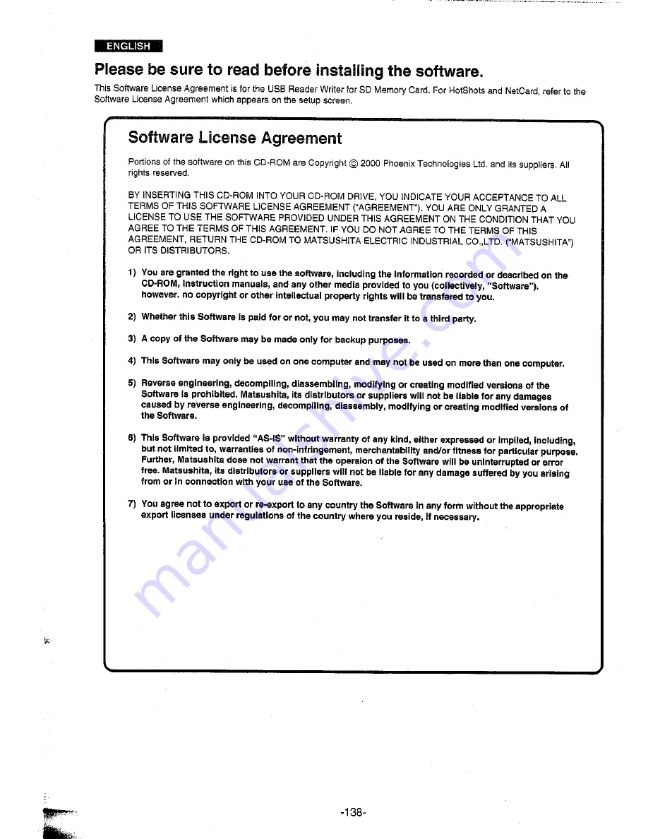 Panasonic NV-MX300A Operating Instructions Manual Download Page 135