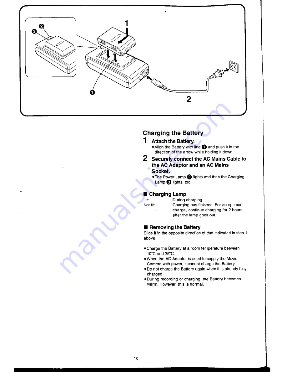 Panasonic NV-RX11A Operating Instructions Manual Download Page 9