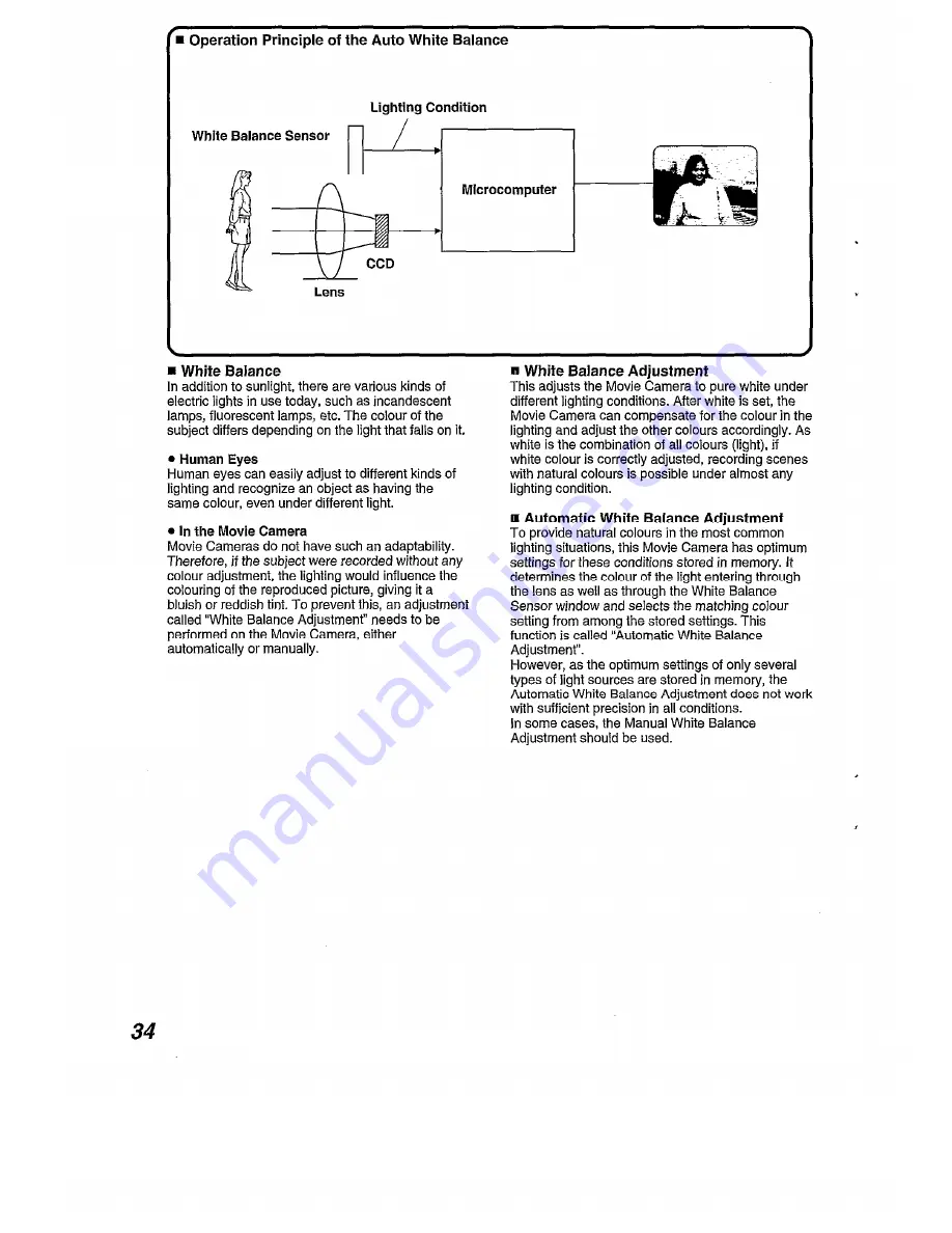 Panasonic NV-RX21B Operating Instructions Manual Download Page 34