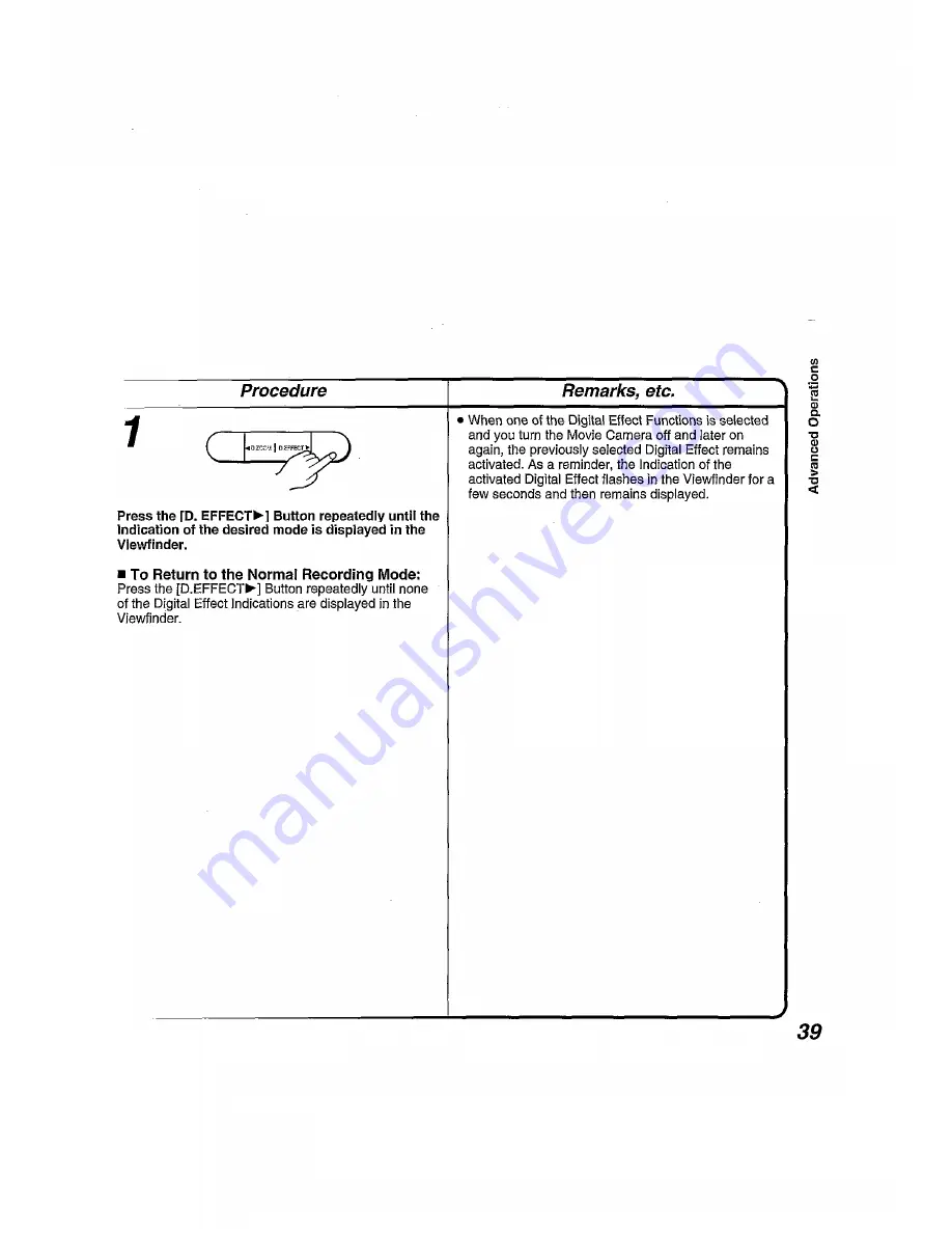 Panasonic NV-RX21B Operating Instructions Manual Download Page 39