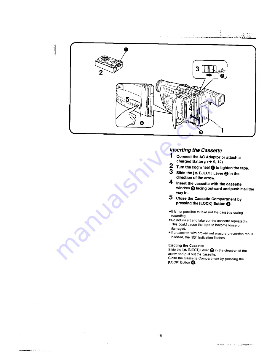 Panasonic NV-RX37A Скачать руководство пользователя страница 18