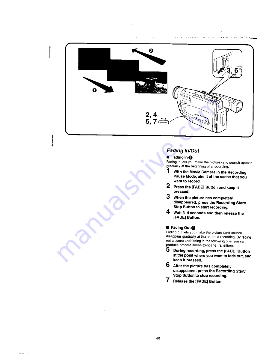 Panasonic NV-RX37A Operating Instructions Manual Download Page 40