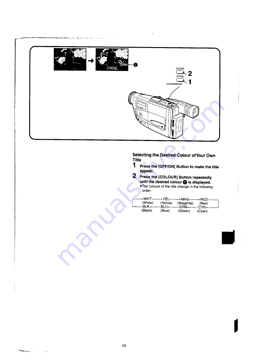 Panasonic NV-RX37A Скачать руководство пользователя страница 59