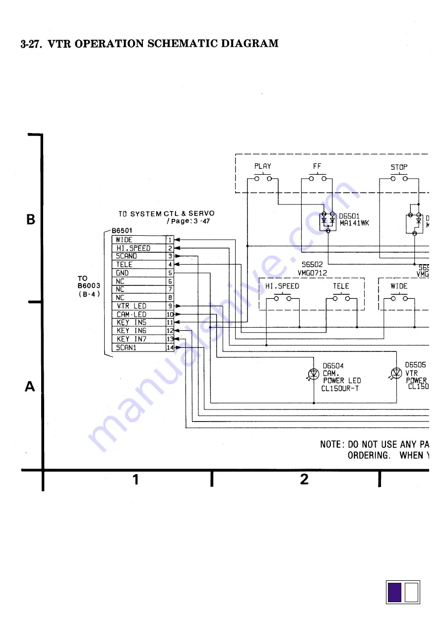 Panasonic NV-S20E Service Manual Download Page 82