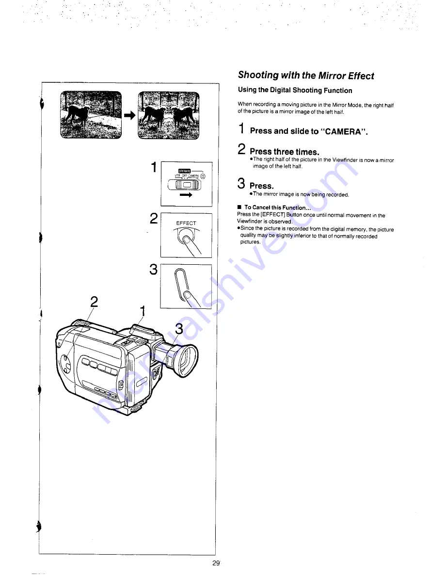 Panasonic NV-S8A Operating Instructions Manual Download Page 29