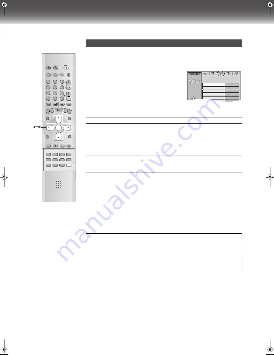 Panasonic NV-VP31 Скачать руководство пользователя страница 36