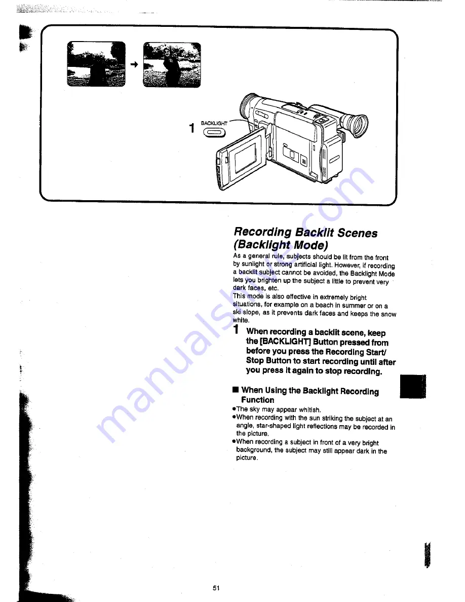 Panasonic NV-VX22A Operating Instructions Manual Download Page 51