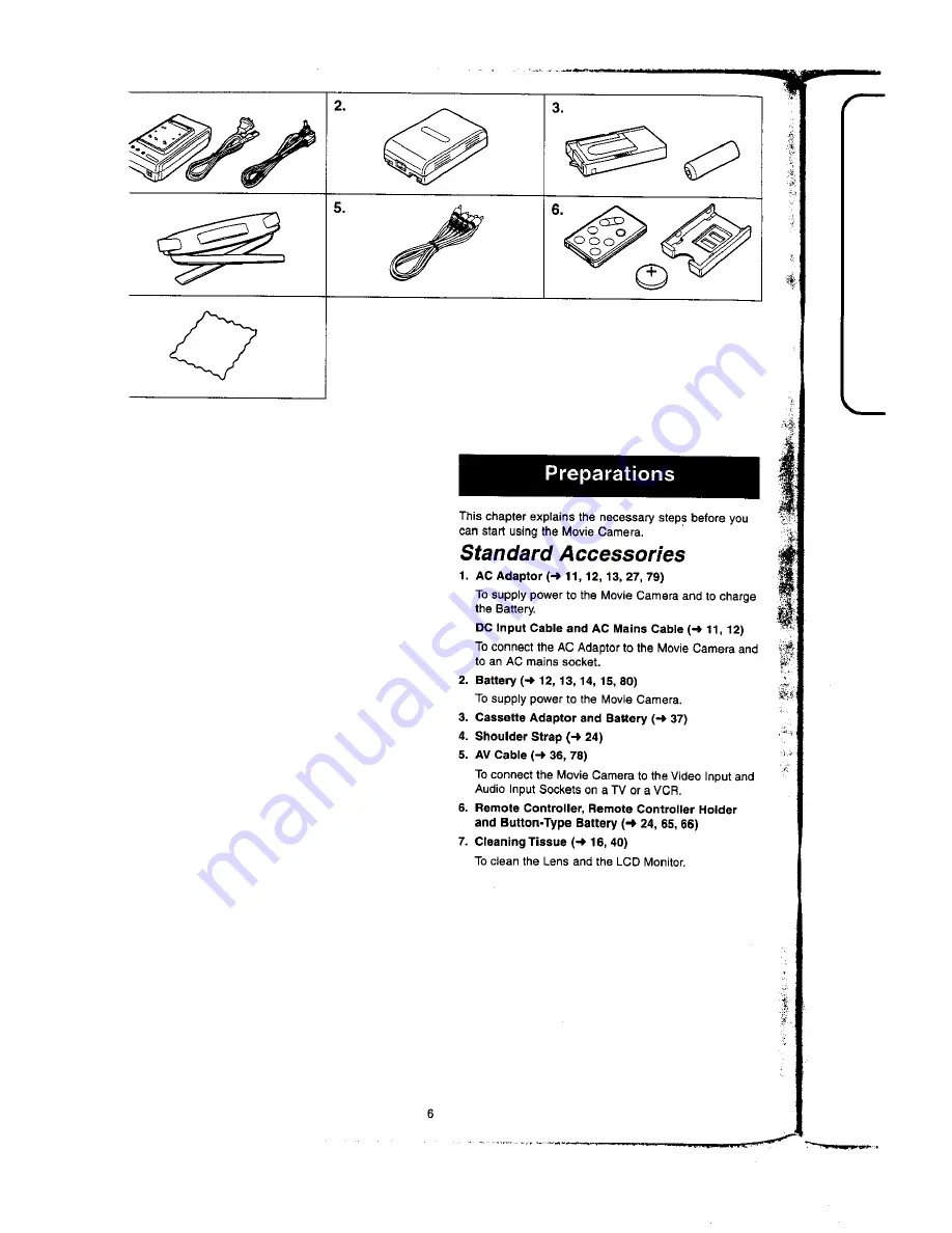 Panasonic NV-VX77A Скачать руководство пользователя страница 6