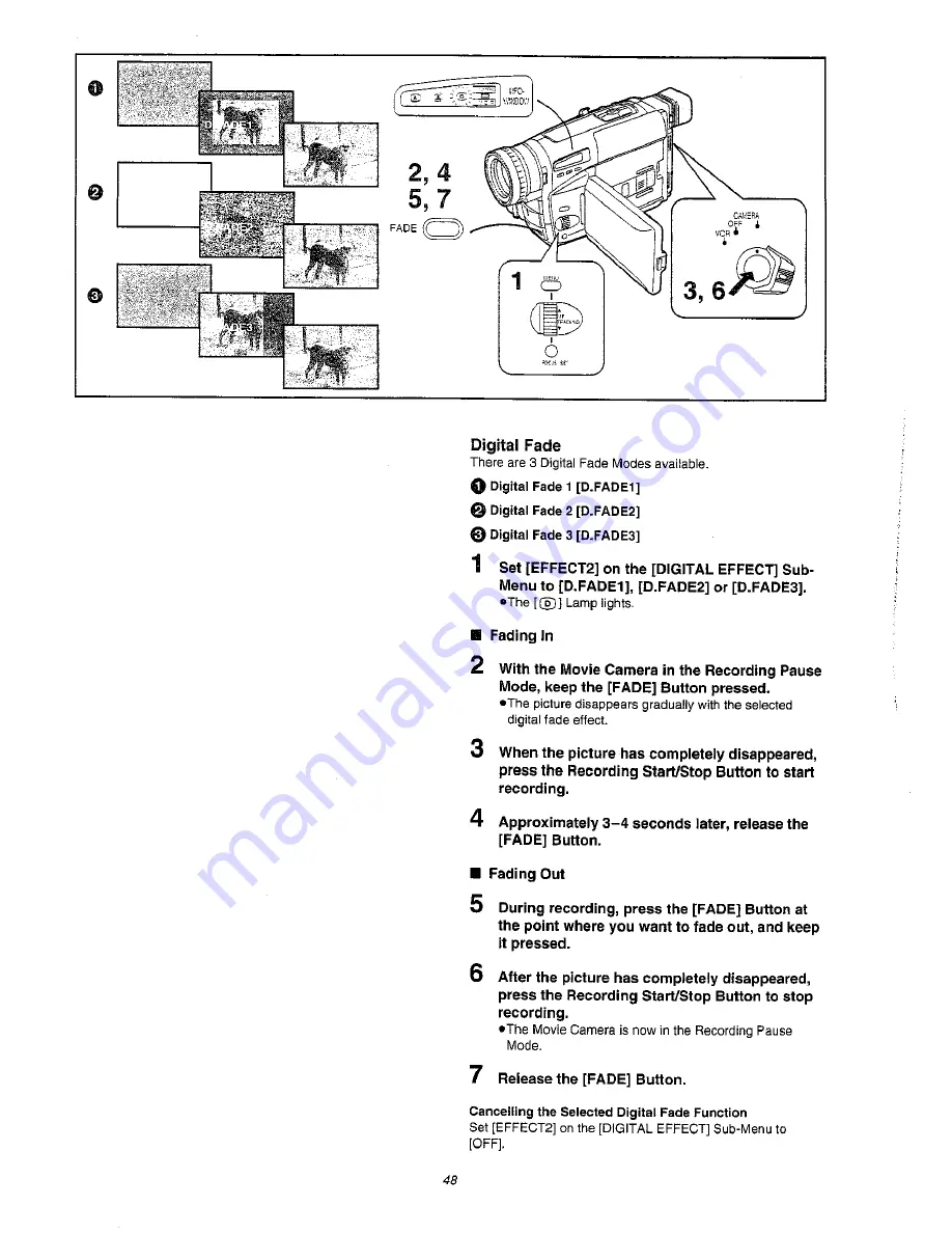 Panasonic NV-VZ1A Скачать руководство пользователя страница 48