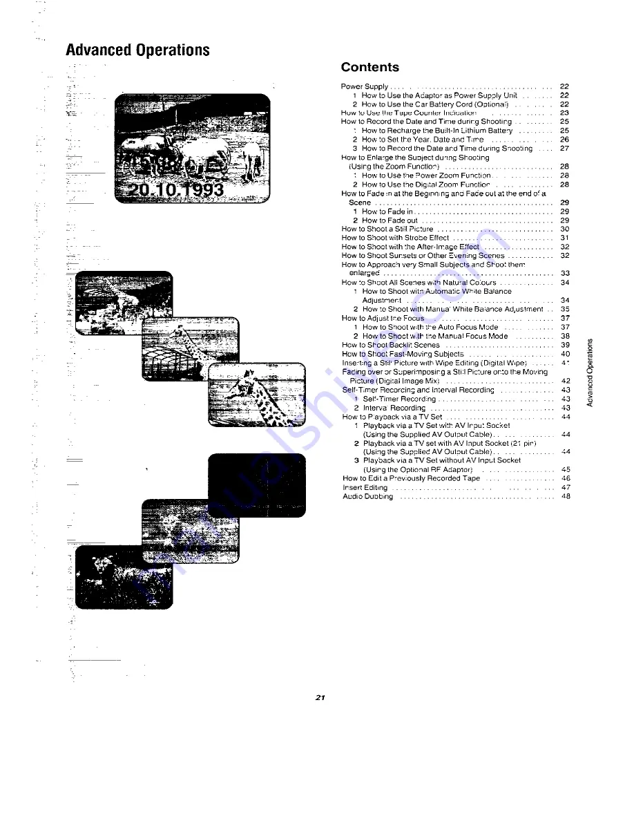 Panasonic NVM40 Basic Operations Download Page 21