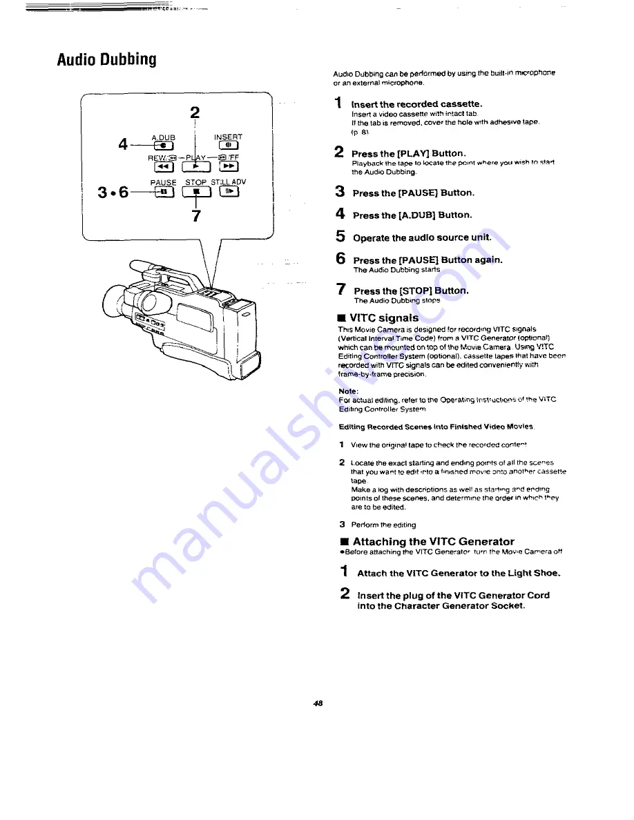 Panasonic NVM40 Basic Operations Download Page 48