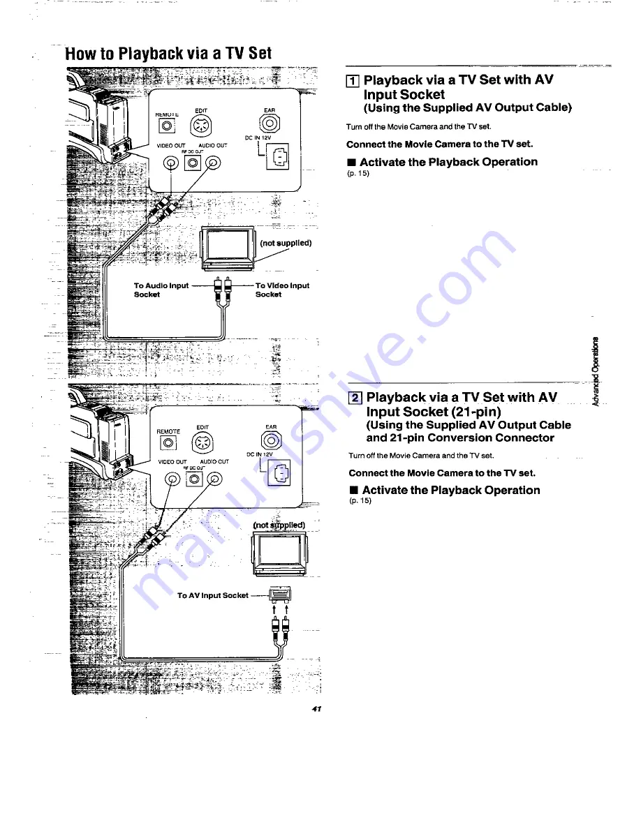 Panasonic NVM50 Operating Instructions Manual Download Page 41