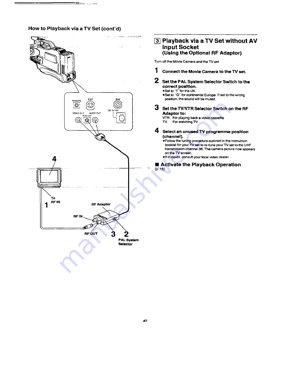 Panasonic NVM50 Operating Instructions Manual Download Page 42