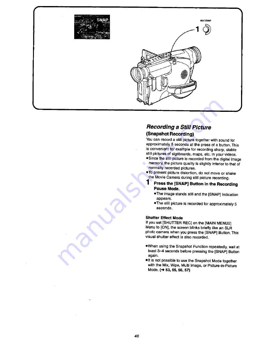 Panasonic NVVX37A Скачать руководство пользователя страница 46