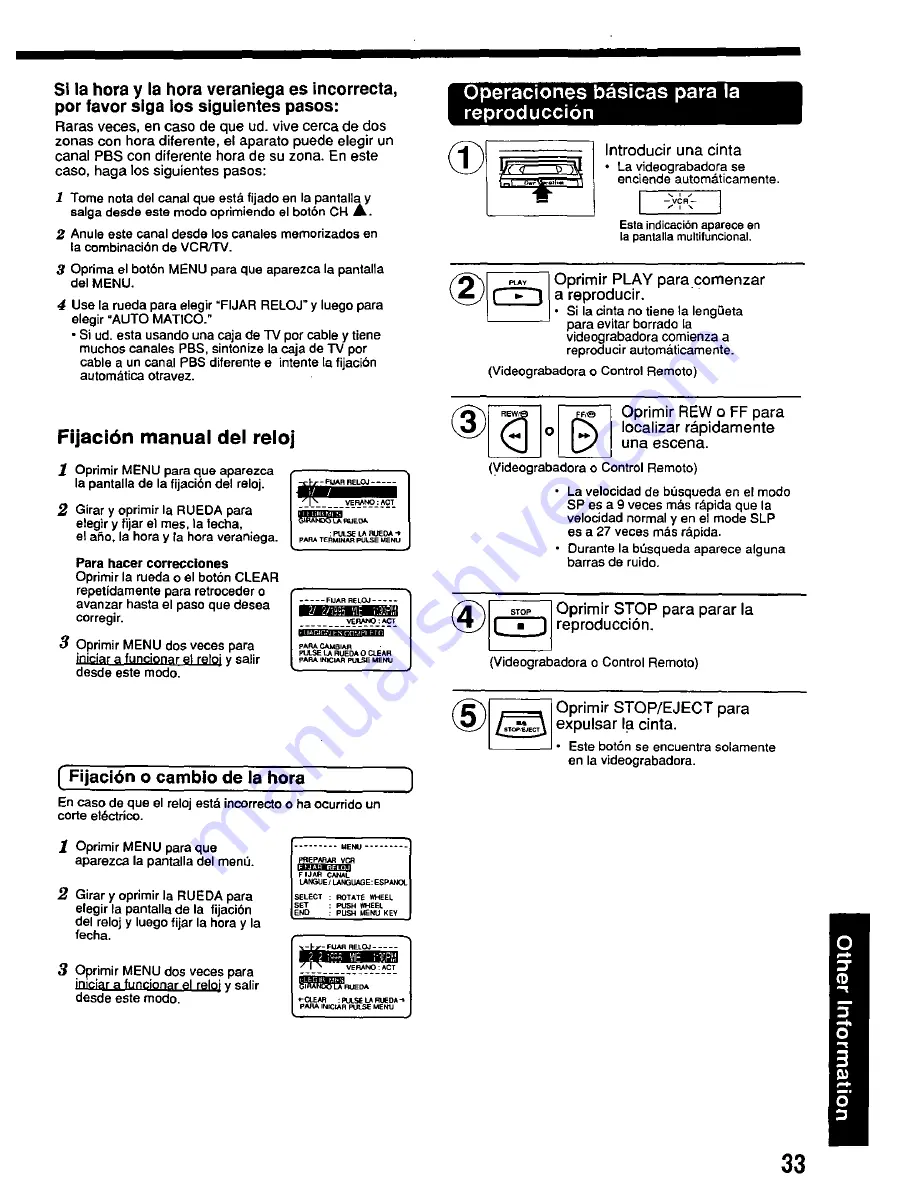 Panasonic Omnivision PV-4662 Скачать руководство пользователя страница 33