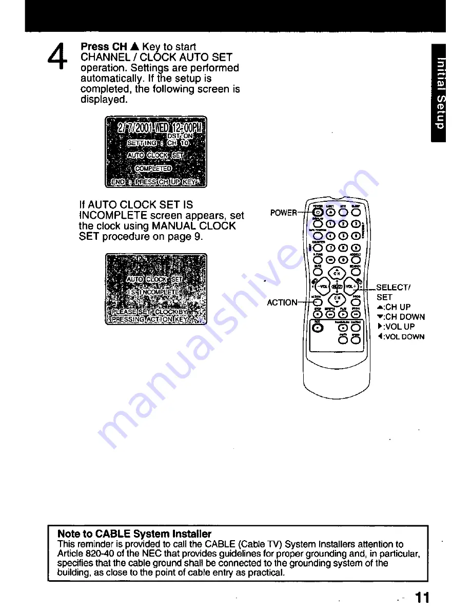 Panasonic Omnivision PV-C1321 Скачать руководство пользователя страница 11