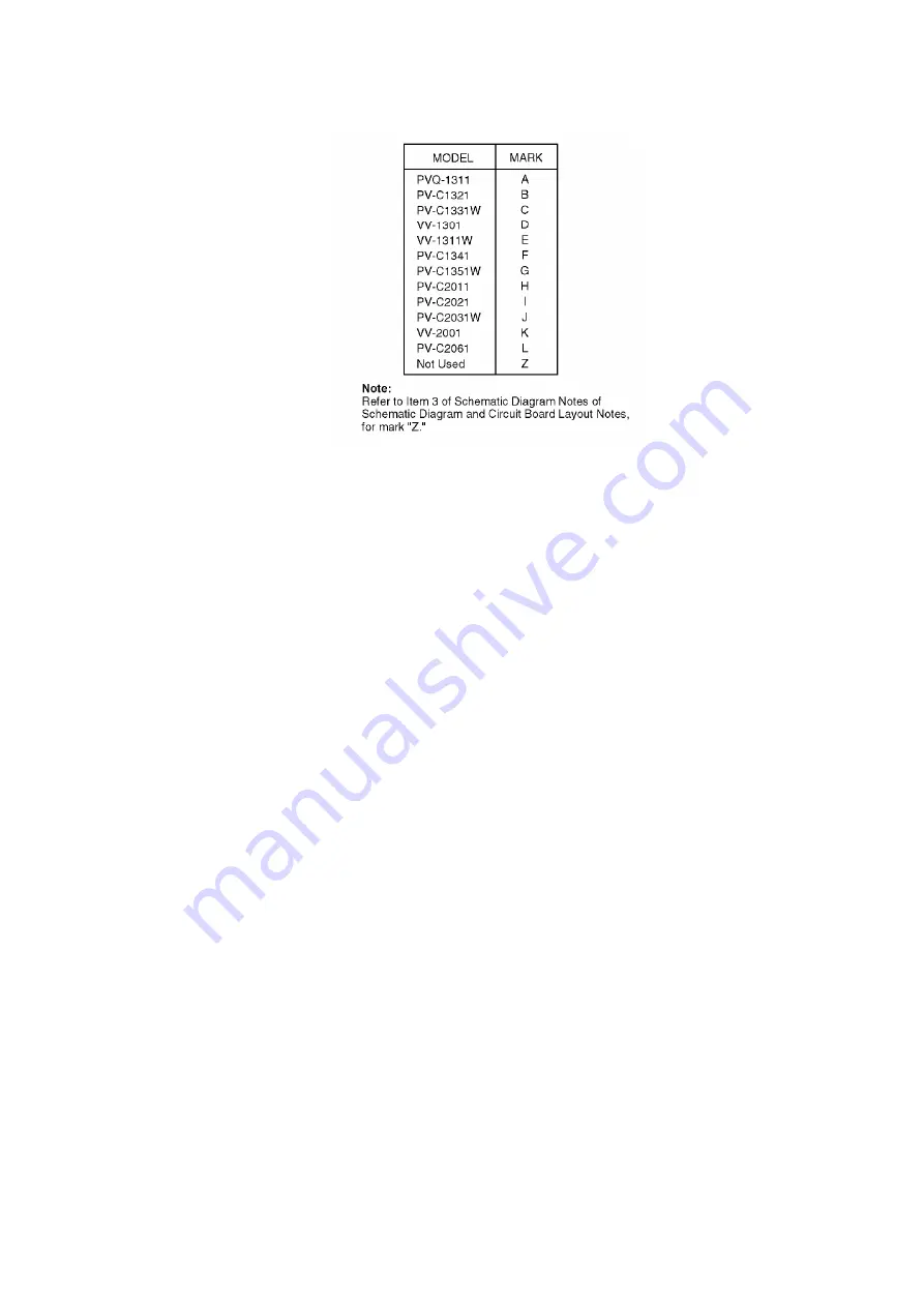 Panasonic Omnivision PV-C1321 Service Manual Download Page 23